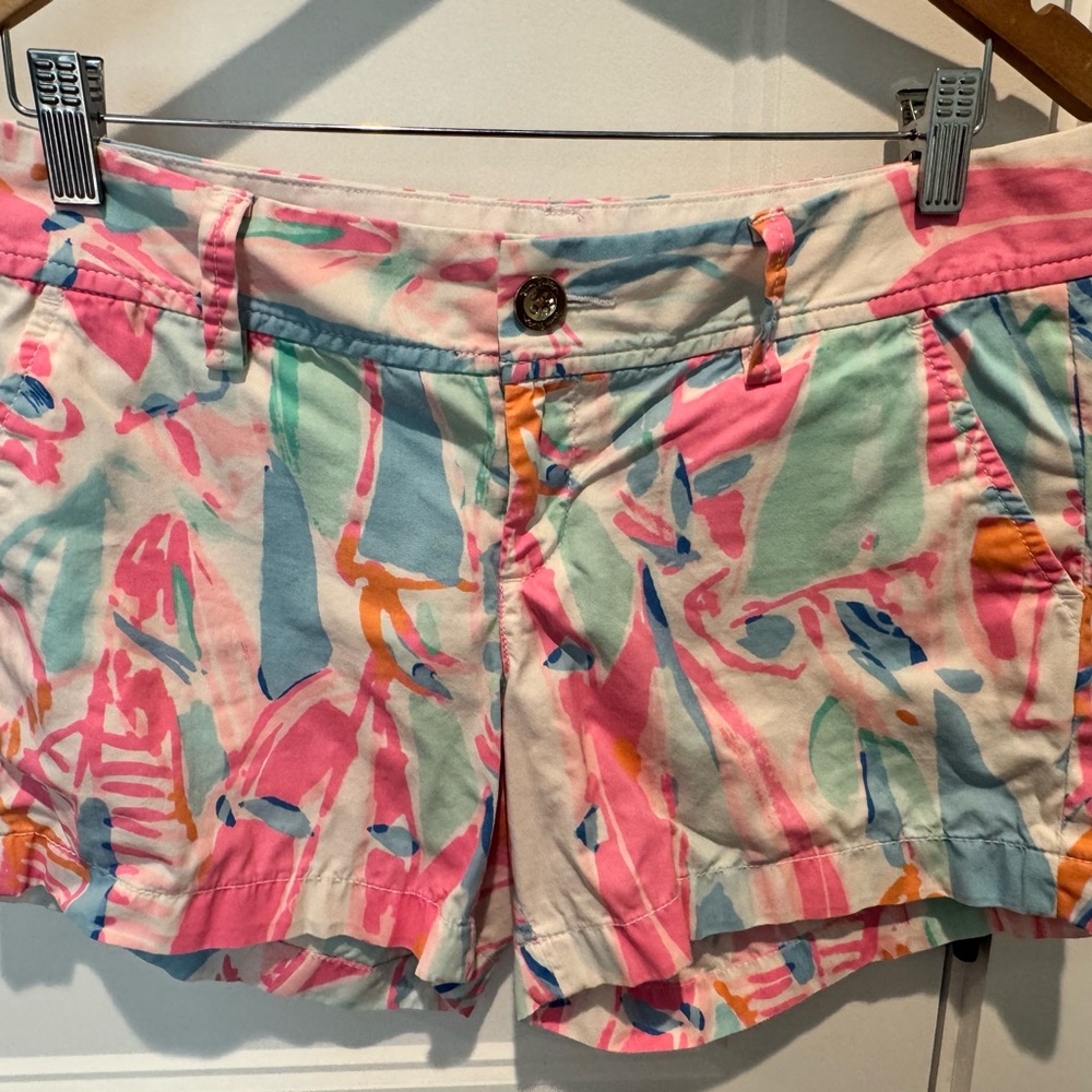 Lilly Pulitzer Callahan Shorts Out to Sea Size 6
